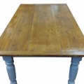 Rustic kitchen turned legs table - 3