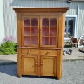 Antique pine step-back cupboard, corner cabinet - 5