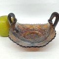 Carnival glass dishes, plates  - 4