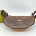 Carnival glass dishes, plates  - 5