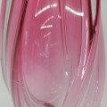 Vaisselle de collection Val St-Lambert, verre soufflé, vase et vide-poche  - 9