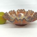 Carnival glass dishes (plate on your right sold) - 3