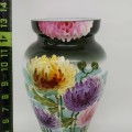 Vase avec fleurs peintes  - 4