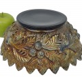 Carnival glass berry bowl, dishes  - 2
