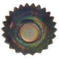 Carnival glass berry bowl, dishes  - 3