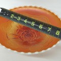 Carnival glass plate  - 3