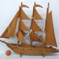 Wooden sailboat - 4