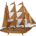 Wooden sailboat - 1