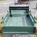Vintage horse express wagon with John Deere Colors - 4